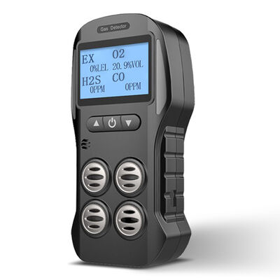 OEM 4 Gaz Çoklu Detektör Meter LEL O2 CO ve H2S İzleme ile Kapalı Alan