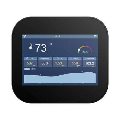 İyi bir fiyat. 868mHz LoRaWAN IAQ Akıllı Hava Kalitesi İzleyici Ekipmanı Esnek İletişim çevrimiçi