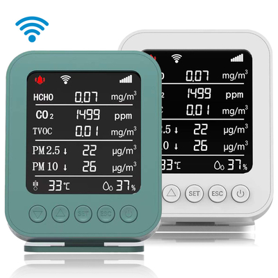 LoRa Bağlı HCHO Akıllı Hava Kalite İzleyici 5V 2A 85dB