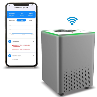 Good price 12V Ev Akıllı Radon İzleyici Detektörü Pulse Ion Chamer Sensörü çevrimiçi