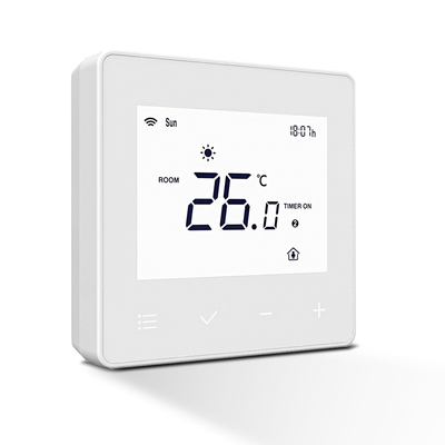 T5 Dokunmatik Ekran Akıllı WiFi Termostatlar Yer ısıtma kombinasyon kazanı için LED ekran ekranı