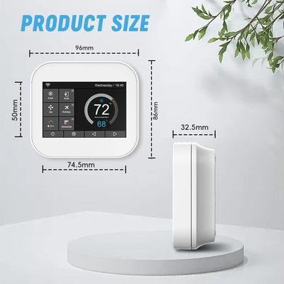 Good price Ev Akıllı WiFi Termostatları Yer ısıtması Programlanabilir 50Hz 60Hz Özel çevrimiçi