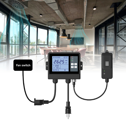 Good price Tarımsal sera Çevre Denetleyicisi Ekim Denetleme Ventilatörü C02 Su geçirmez çevrimiçi