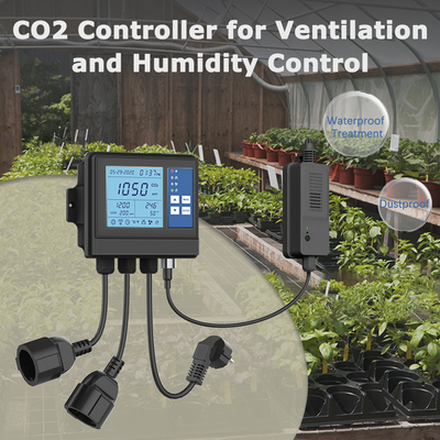 Good price 3000ppm NDIR Sera İklim Kontrolörü Karbon Dioksit İzleme 120V çevrimiçi