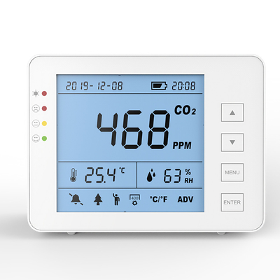 Good price Yeniden şarj edilebilir iç mekan CO2 ölçüm cihazı NDIR Dispersif olmayan kızılötesi sensörü çevrimiçi