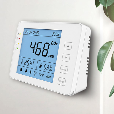 Good price HVAC NDIR İç mekan CO2 Tvoc Hava kalitesi monitörü ölçer LCD ekran çevrimiçi
