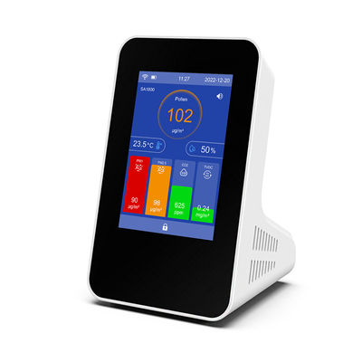 WiFi Bağlı İçerideki AQI İzleyici IAQ Denetleyicisi Anlayışlı Dokunma Arayüzü