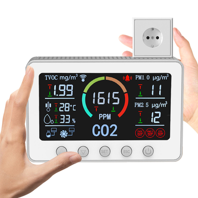 Good price Düzgün Akıllı Hava İzleyici TVOCs CO2 Detektörü IAQ Denetleyicisi çevrimiçi