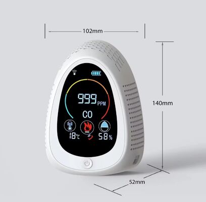 İyi bir fiyat. GZAIR Smart CO Detector with Remote Monitoring - Tuya APP Sync, 0-1000PPM CO Range çevrimiçi