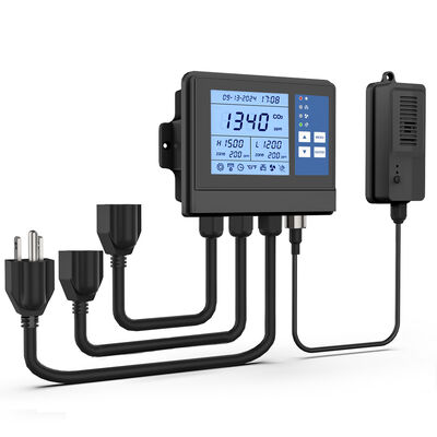 İyi bir fiyat. Sera için sıcaklık ve CO2 denetleyicisi düzenleyicisi, programlanabilir, ekim için fan kontrolü çevrimiçi