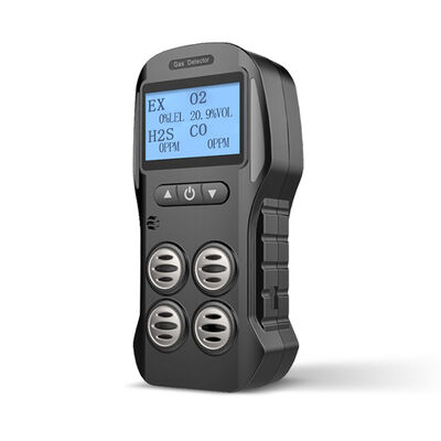 İyi bir fiyat. Yüksek hassasiyetli X-4 taşınabilir gaz dedektörü 4'te 1 EX O2 CO H2S Çok dilli veri kaydı 2000mAh Pil Toptan çevrimiçi